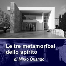 Le tre metamorfosi dello spirito di Mirko Orlando